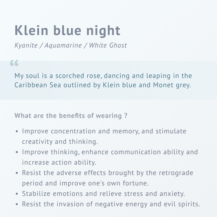 Klein blue night